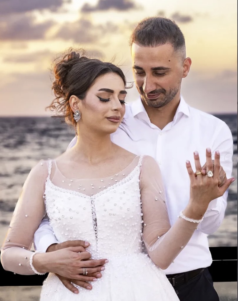 Weam Hayek, wedding 2